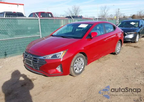 2020 Hyundai Elantra Se z USA, uszkodzony, nr VIN KMHD74LF2LU947649
